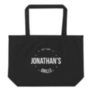 Large Jonathan's Grille Logo Tote Bag